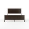 Martha Stewart Corbin Queen Size Solid Wood Platform Bed w/Wooden Headboard and Footboard, Dark Brown MG-090026-Q-DKBRN-MS - alternate 7